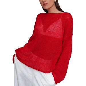 Teodora Womens  Mohair-Blend Sweater